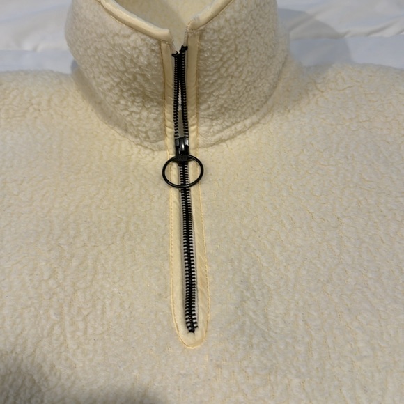 Madewell Polartec Cream Half-Zip - Picture 9 of 11